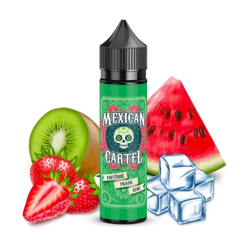 Pastèque Fraise Kiwi 50ml - Mexican Cartel