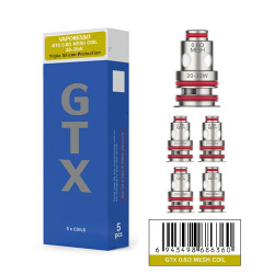 Résistances GTX/GTX-2 (5pcs) - Vaporesso