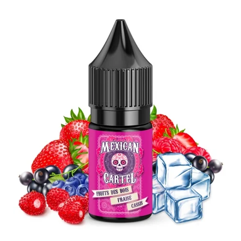 Concentré Fruits des Bois Fraise Cassis 30ml - Mexican Cartel