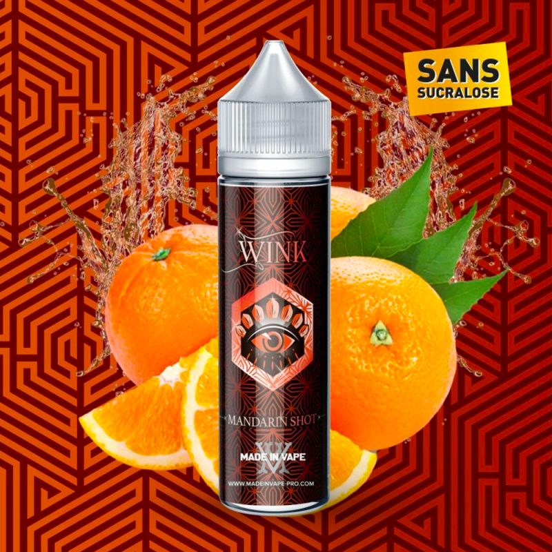 Madarin Shot 50ml - Wink by Made in Vape