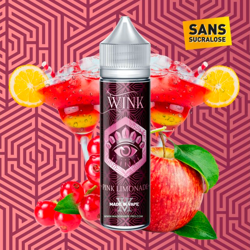 Pink Lemonade 50ml - Wink by Made in Vape