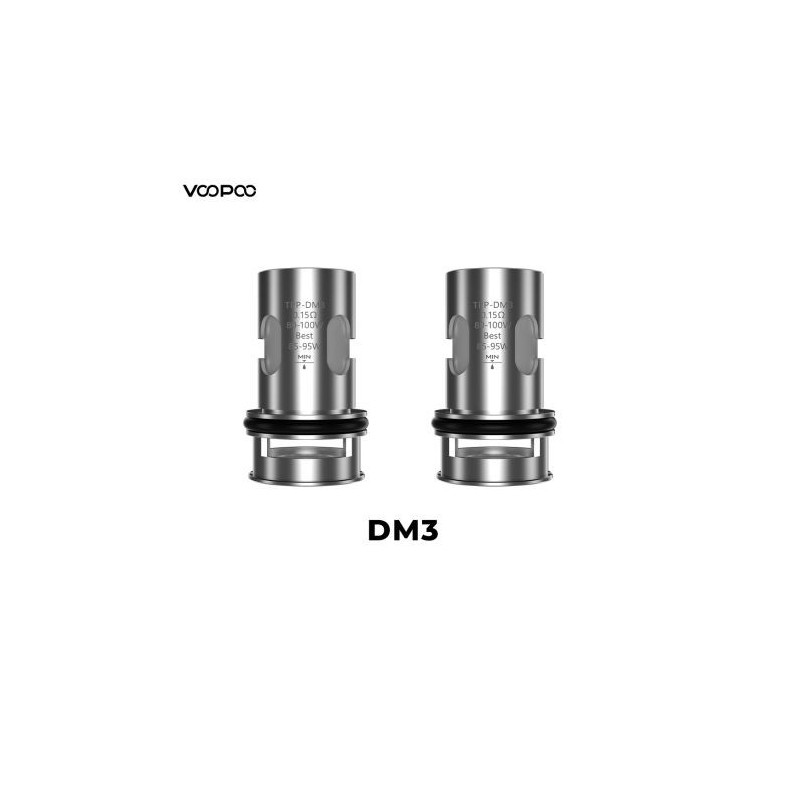 Résistances TPP DM1 DM2 DM3 DM4 (3pcs) - VooPoo