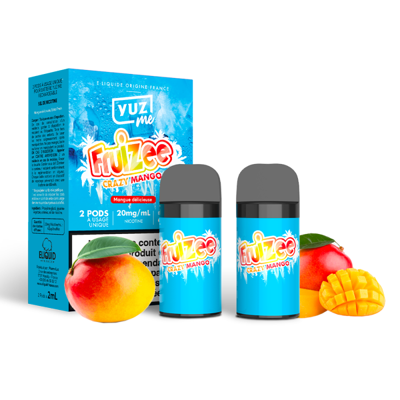 Pod rechargeable Crazy Mango - Yuz Me