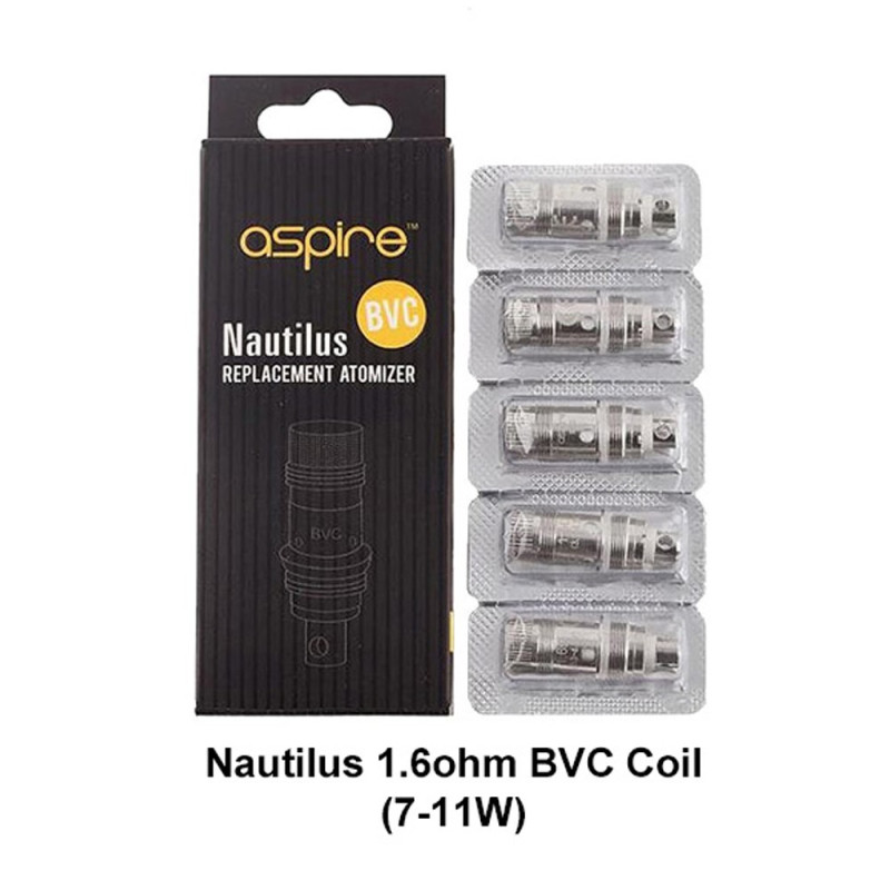 Résistances Nautilus (5pcs) - Aspire