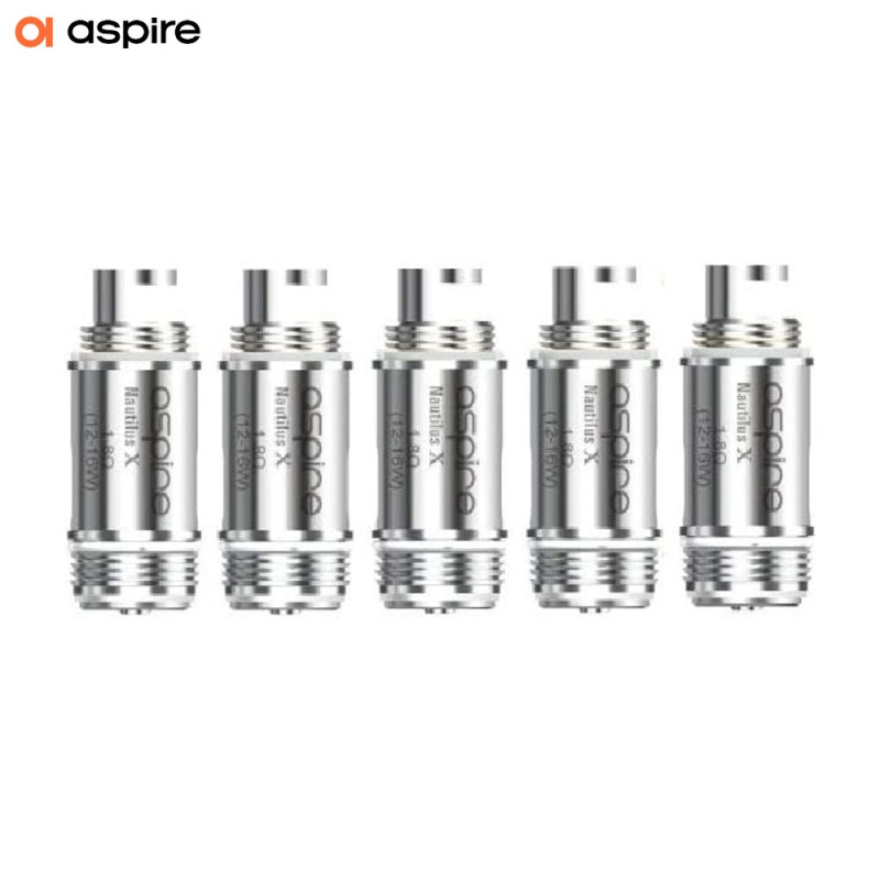 Résistances Nautilus X / XS (5pcs) - Aspire