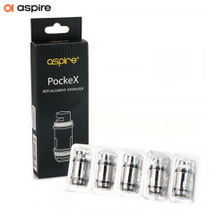 Résistances PockeX (5pcs) - Aspire