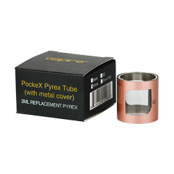 Tube de remplacement métal PockeX 2ml - Aspire