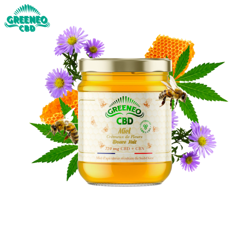 Miel Douce Nuit CBD+CBN - Greeneo