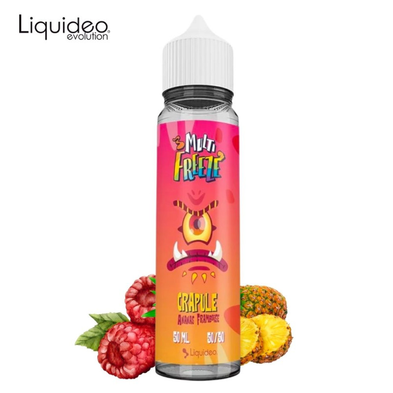 Crapule Ananas Framboise 50ml - Liquideo