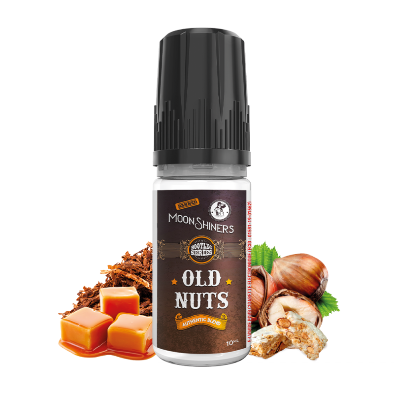 Moon Shiners : Old Nuts Authentic Blend 10ml - Le French Liquide