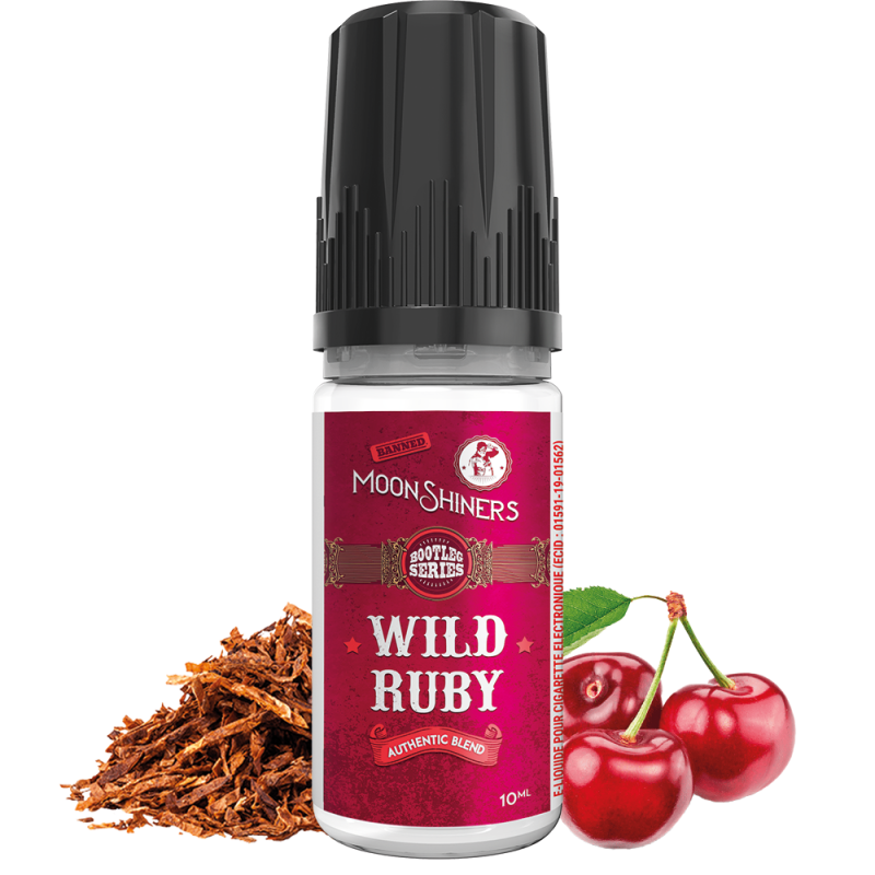 Moon Shiners : Wild ruby Authentic Blend 10ml - Le French Liquide