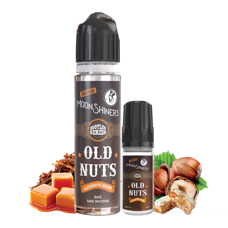 Old Nuts Authentic Blend 60ml - Moon Shiners by Le French Liquide