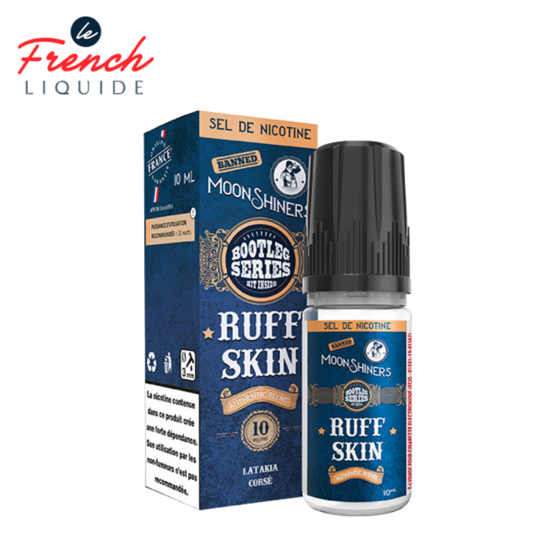 Moon Shiners : RuffSkin Nic Salt 10ml - Le French Liquide