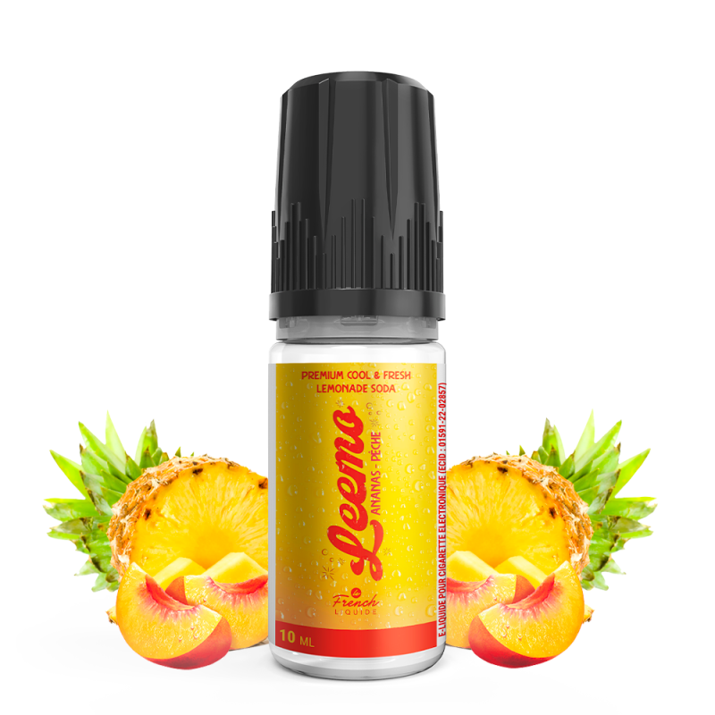 Leemo : Ananas Pêche 10ml - Le French Liquide