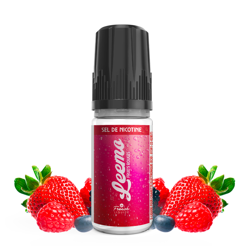 Leemo : Leemo Fruits Rouges sel de nicotine 10ml - Le French Liquide