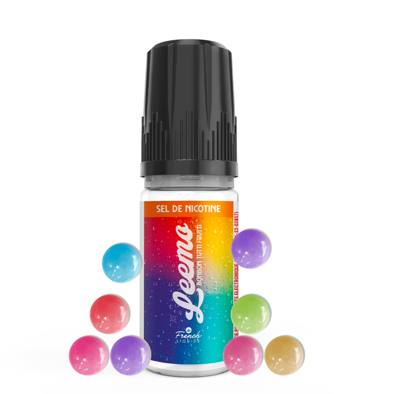 Leemo : Leemo Tutti Frutti sel de nicotine 10ml - Le French Liquide