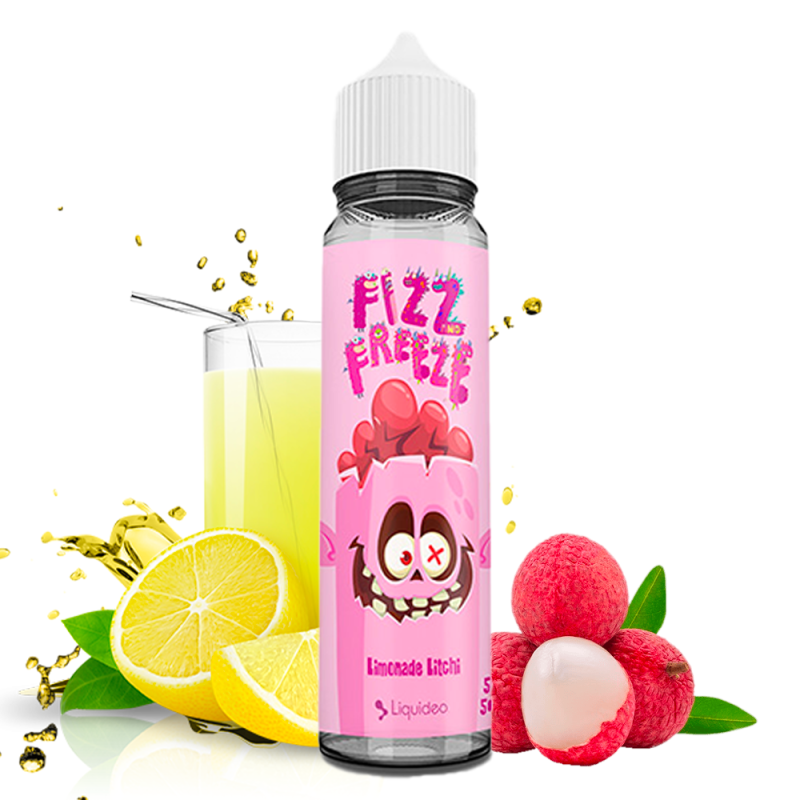 Limonade Litchi 50ml - Fizz & Freeze by Liquideo