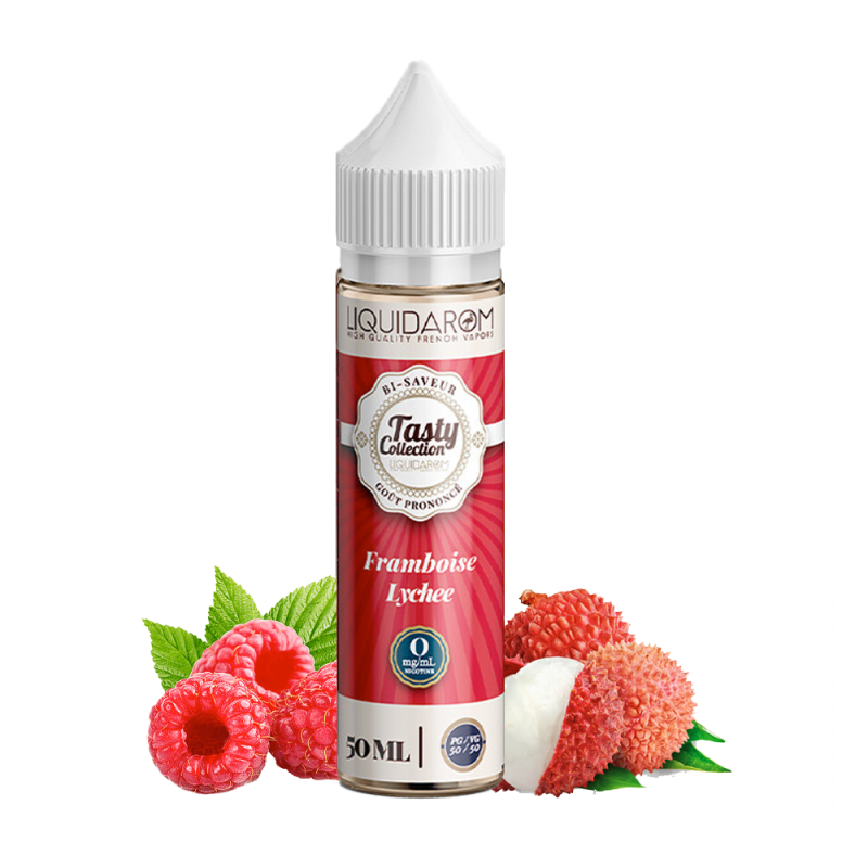 Framboise Lychee 50ml - Tasty by Liquidarom