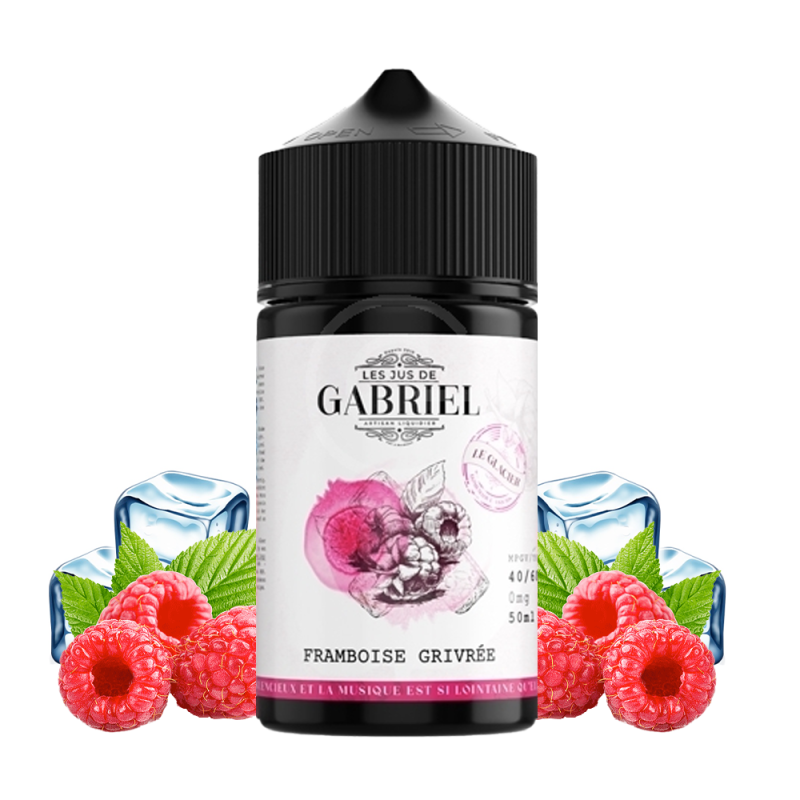 Framboise Givrée 50ml - Jus Gabriel