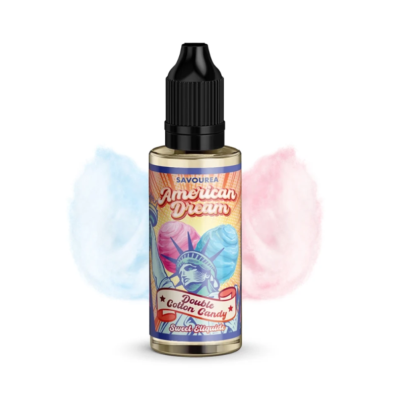 Concentré Double Cotton Candy 30ml - American Dream by Savourea