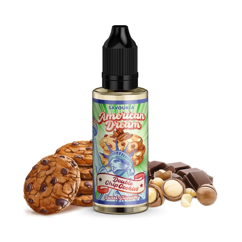 Concentré Double Chip Cookies 30ml - American Dream by Savourea