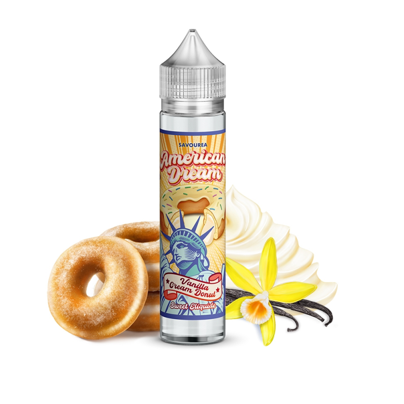 Vanilla Cream Donut 50ml - American Dream by Savourea