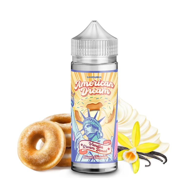 Vanilla Cream Donut 100ml - American Dream by Savourea