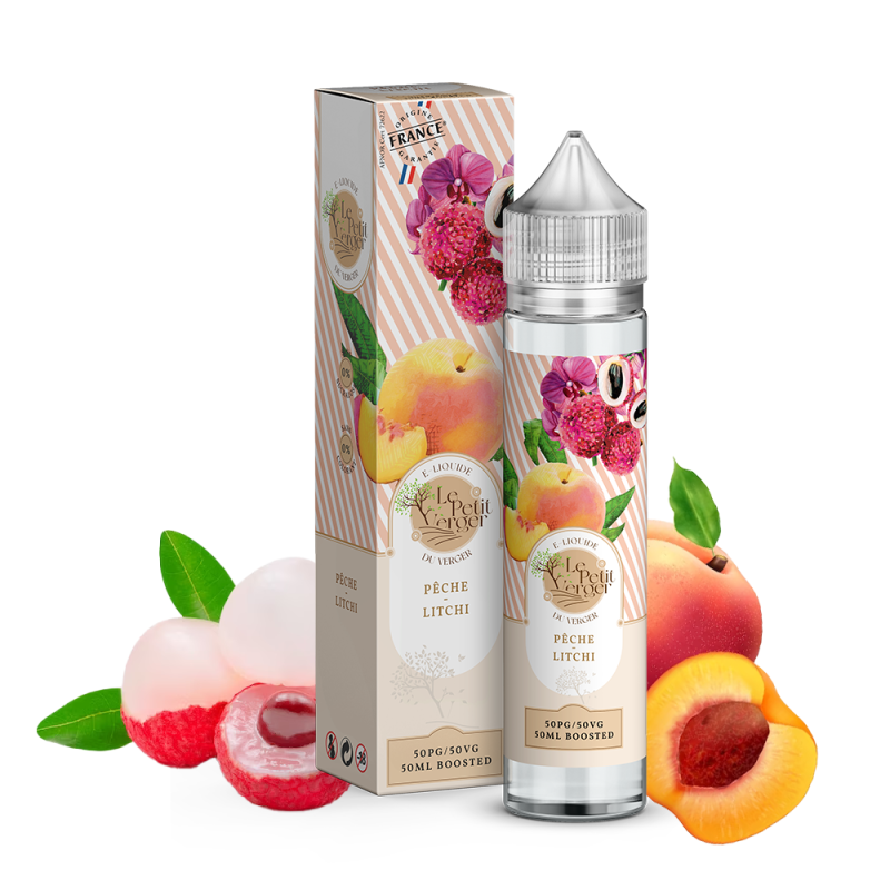 Pêche Litchi 50ml - Le Petit Verger by Savourea