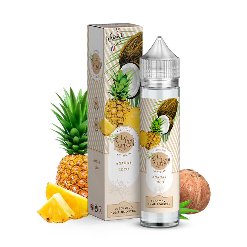 Ananas Coco 50ml - Le Petit Verger By Savourea