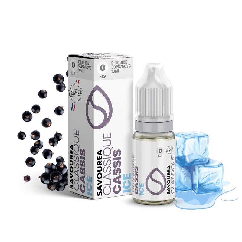 Cassis Ice 10ml - Classic Savourea