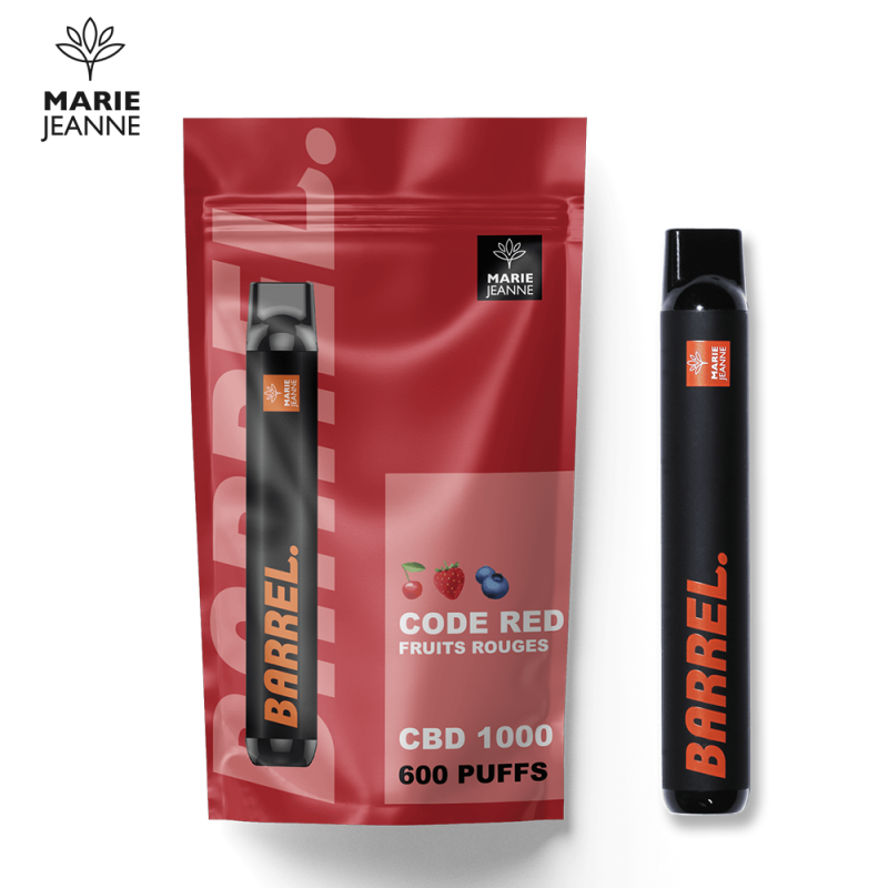 Barrel Code Red 600 Puffs - Marie Jeanne