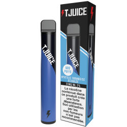 Pod Jetable Blue Razz 600 puffs - T-juice