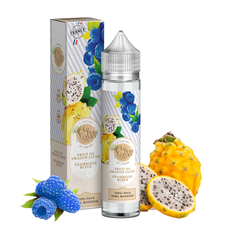 Fruit du dragon Jaune Framboise Bleue 50ml - savourea