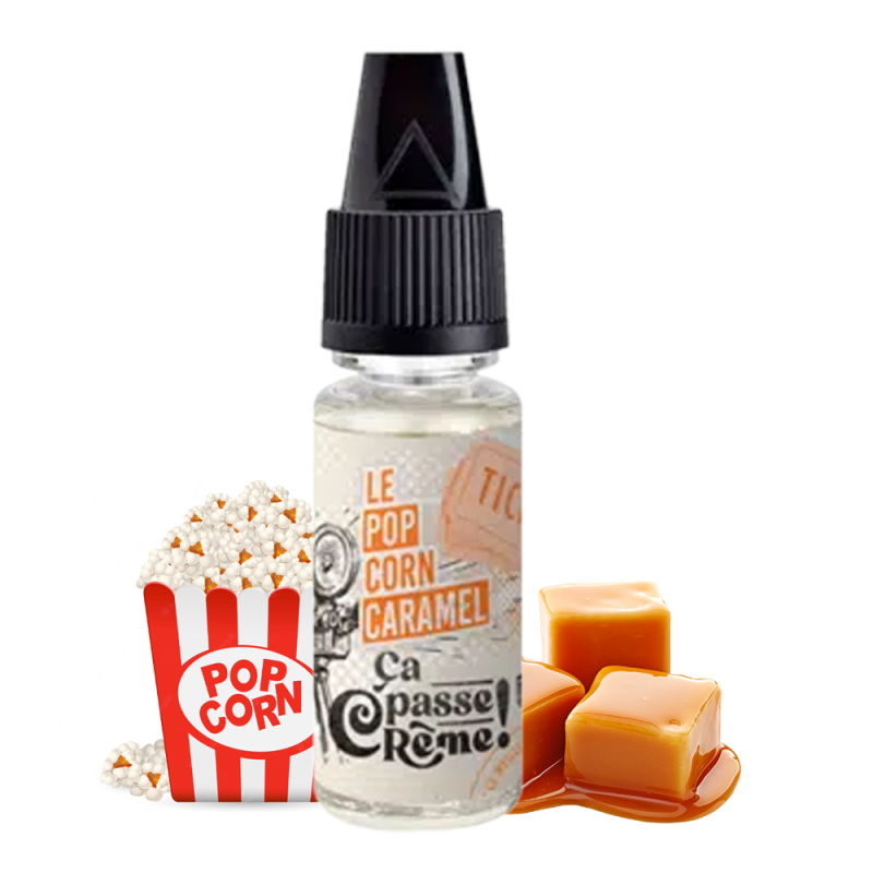 Le Pop Corn Caramel 10ml - Ça Passe Crème