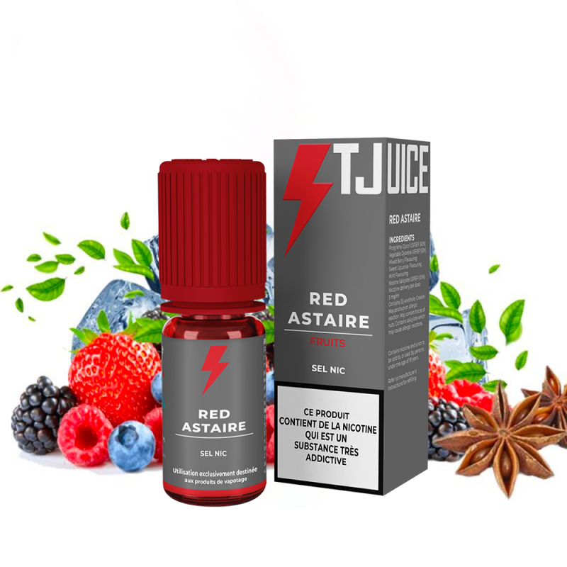 Red Astaire 10ml - T-Juice Nicotine Premium