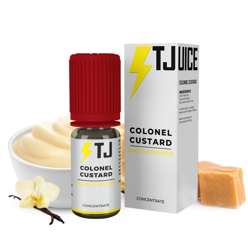 Concentré Colonel Custard 10ML TPD ITA - Tjuice