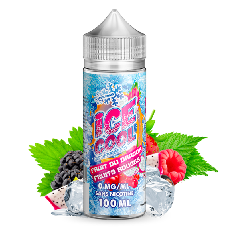 Fruit du Dragon Fruits Rouges 100ml - Ice cool by Liquidarom