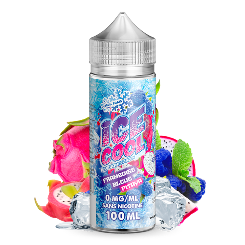 Framboise Bleue Pitaya 100ml - Ice cool by Liquidarom