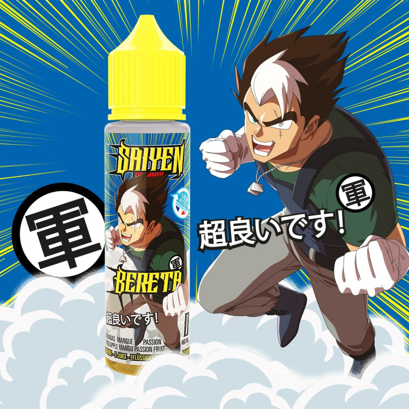 Bereta 50ml - Saiyen Vapors by Swoke