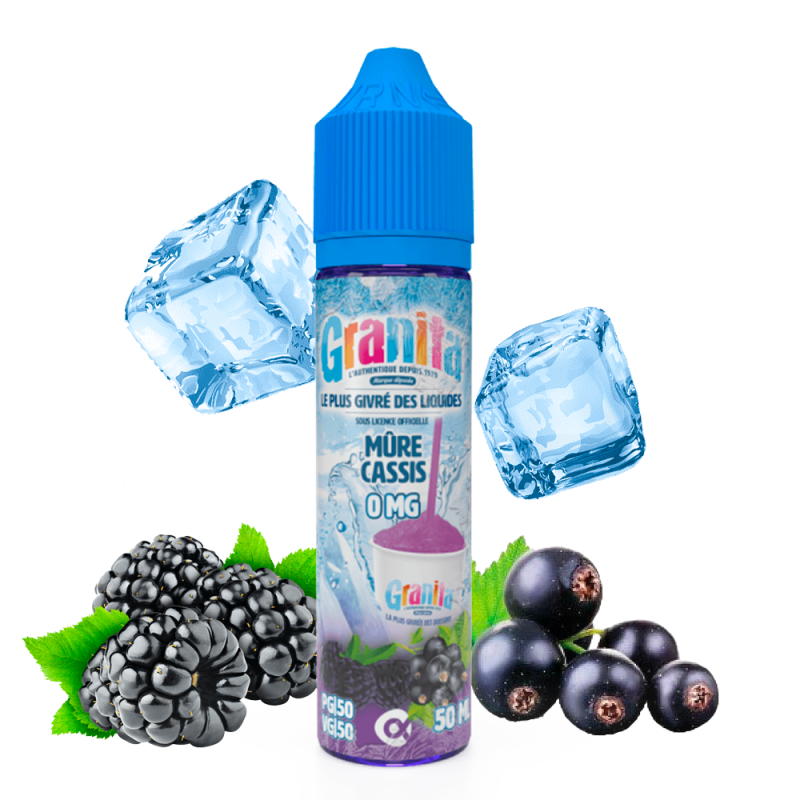 Concentré Mure cassis 30ml - Alfaliquid Granita