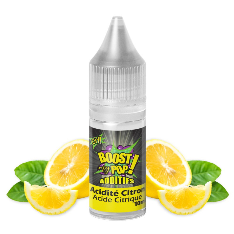 Additif Boost My Pop - Acidité Citron 10ml