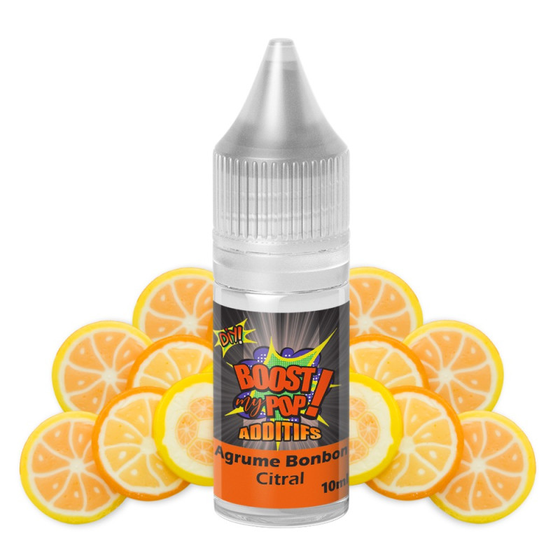 Additif Boost My Pop - Agrume Bonbon 10ml