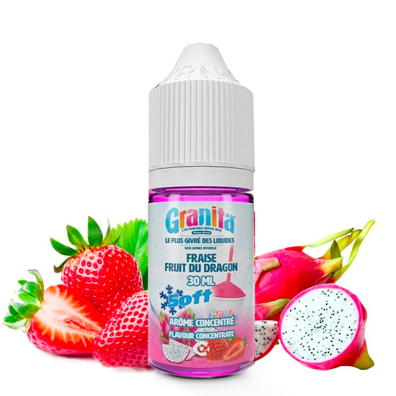 Fraise Fruit du Dragon Soft 50ml - Alfaliquid Granita