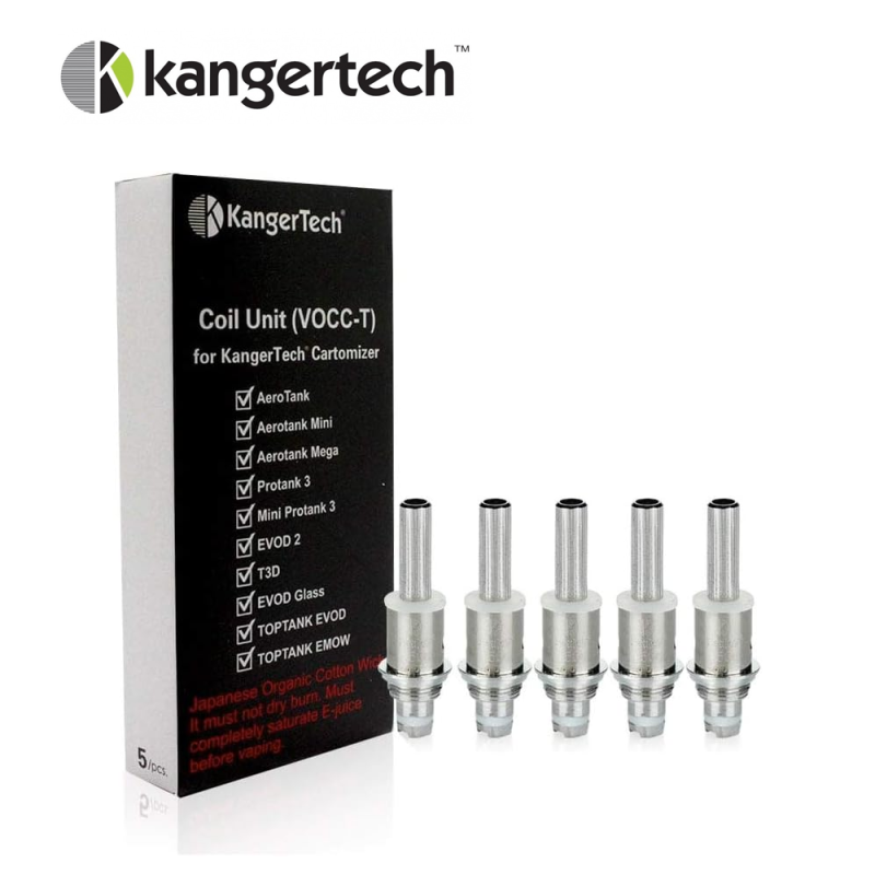 Résistances VOCC-T (5pcs) - Kangertech