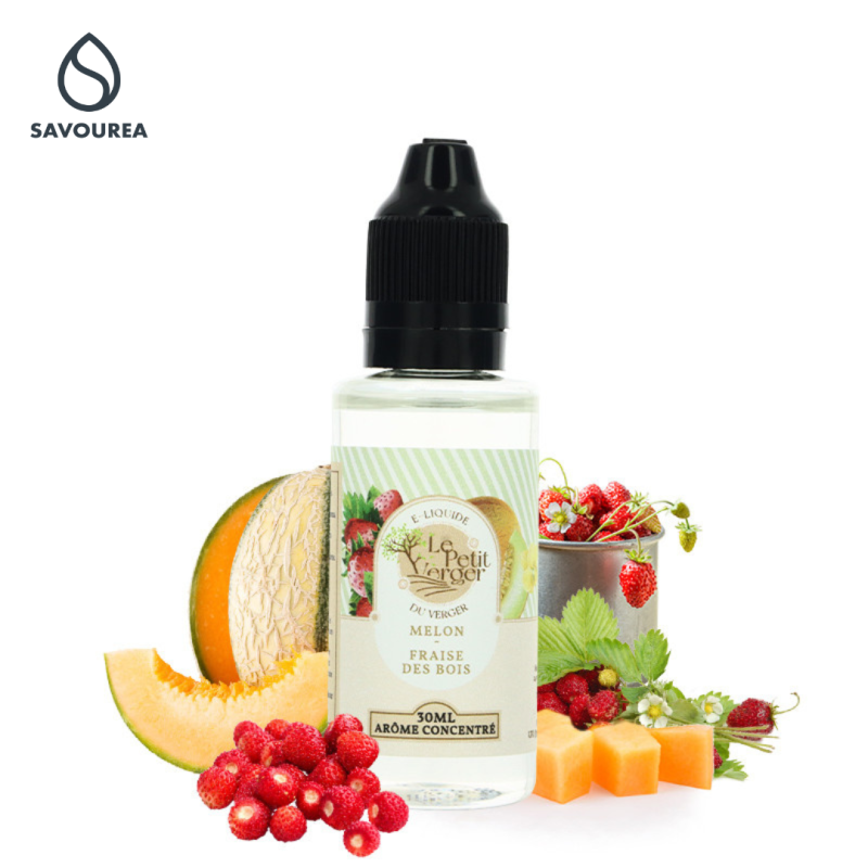 Melon Fraise des Bois 30ml Concentré - Le Petit Verger By Savourea