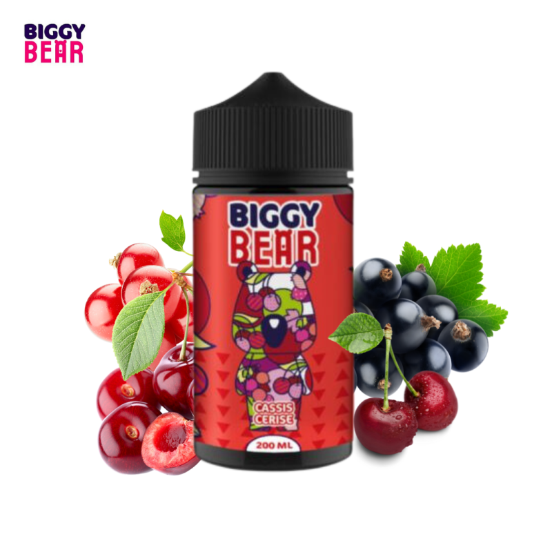 Cassis Cerise 200ml - Biggy Bear