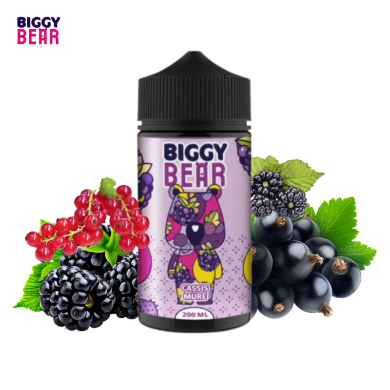 Cassis Mûre 200ml - Biggy Bear