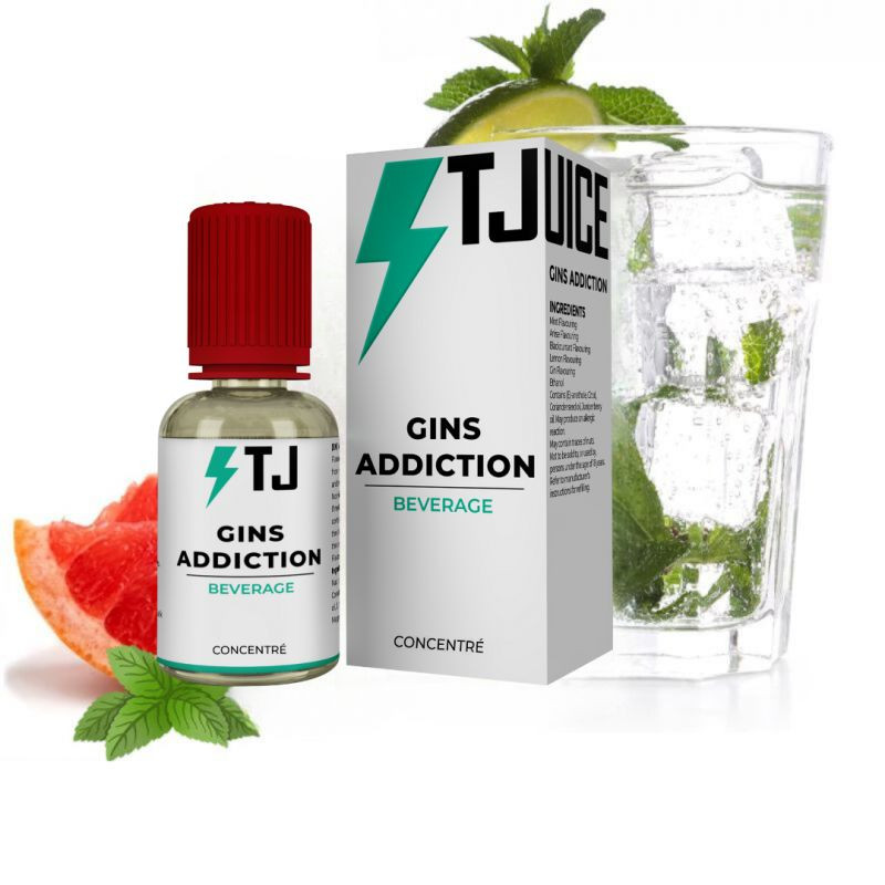 Concentré Gins Addiction 30ml TPD FR - Tjuice