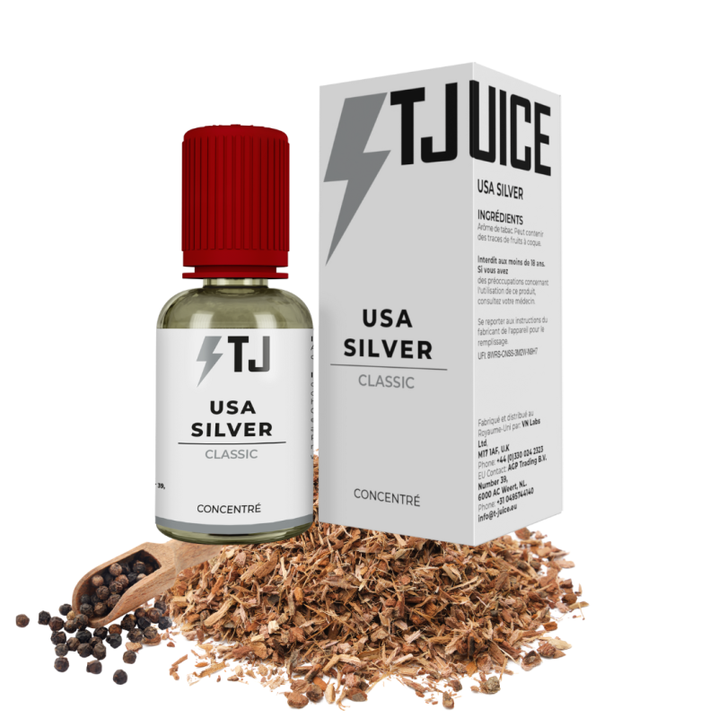 Concentré USA Silver 30ml TPD FR - Tjuice