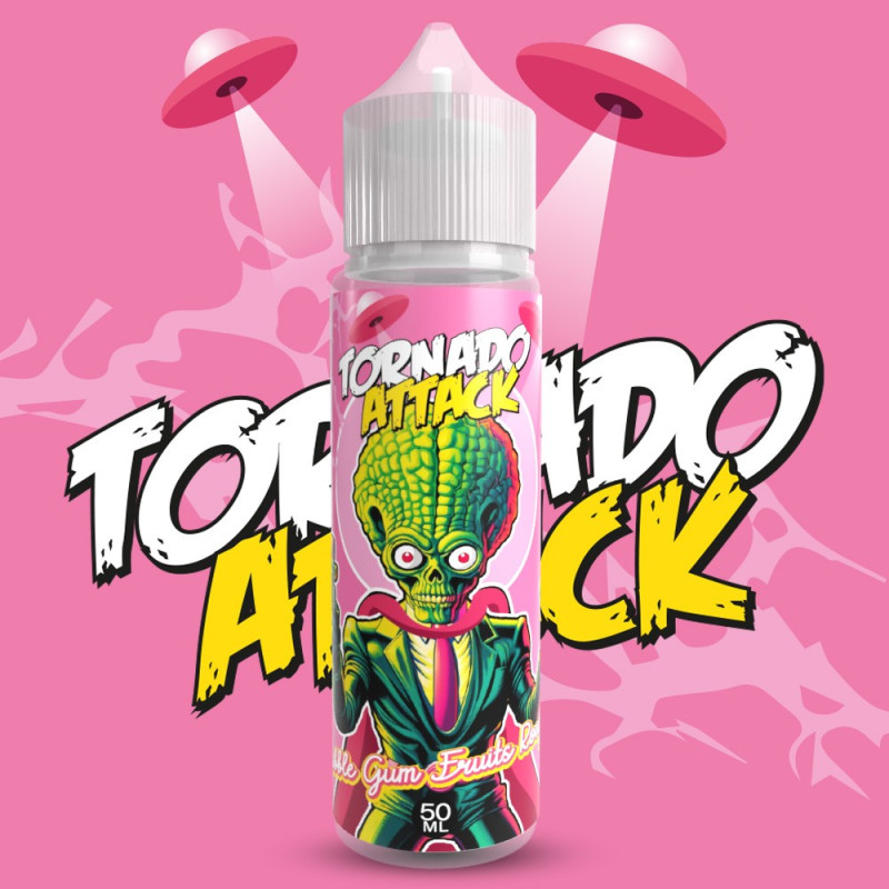 Bubble Gum Fruits Rouges - Tornado Attack by Aromazon